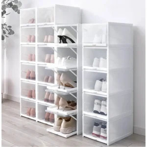 Caja Organizadora De Zapatos Modular Apilable