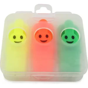 Resaltadores Cara Feliz Ideal Colegio Oficina Universidad