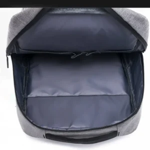 Maleta Morral Laptop Puerto Usb Universidad Storm Gris