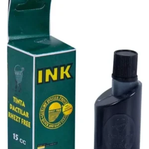 Almohadilla Dactilar Rectangular + Tinta 8000 Impresiones