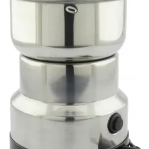 Molino Moledor De Café Y Especias Pequeñas Eléctrico Plateado