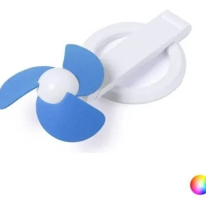 Ventilador Usb Para Portátil Plegable Bicolor Soporte O Base