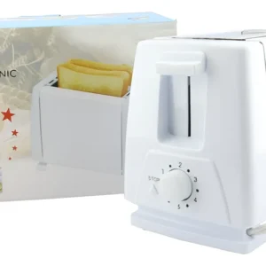 Tostador Tostadora De Pan Eléctrico Con 2 Puestos 6 Niveles Blanco 110v