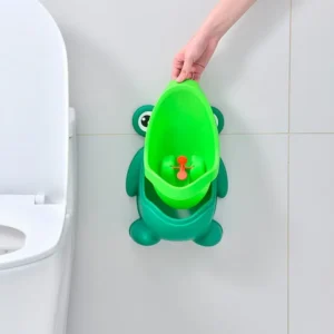 Entrenador Sapito Portátil Orinal Para Niños Bebés Verde Entrenador Sapito