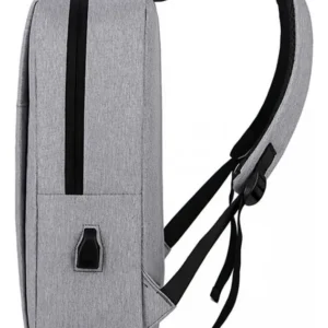 Morral Maleta Laptop Puerto Usb Tok Urbano Universidad Gris