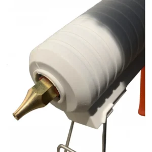 Pistola Silicona Profesional Boquilla Fina +3 Barra Silicona Blanco 110v