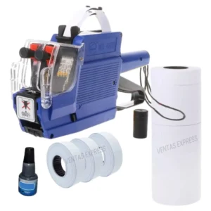 Etiquetadora 2 Líneas Mx6600 + Paquete Cintas X 20 +tinta Azul