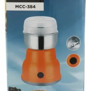 Molino Moledor De Café Y Especias Pequeñas Eléctrico Plateado