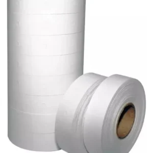 Rollos Cinta Etiquetadora 2 Lineas Mx6600 X 10 Unidades Blanco Blanco 2 Lineas