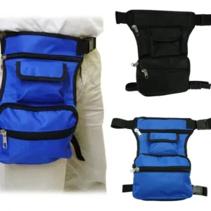 Canguro Pierna 3 Bolsillos Moto Cargador Piernera Maleta