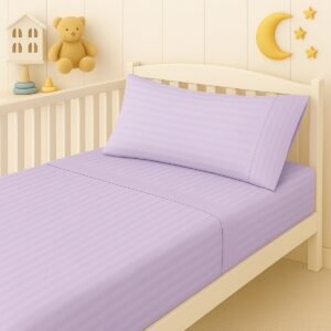 Juego De Sábanas Infantiles Stripes + Fundas