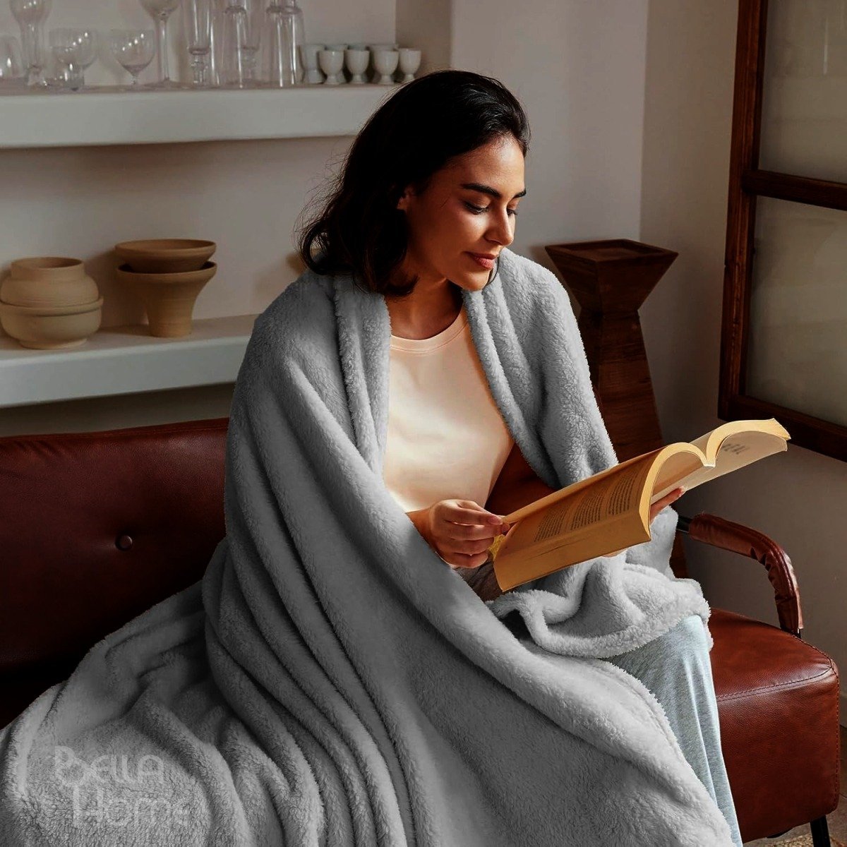 Cobija Soft Térmica En Piel De Conejo Sintética – Bella Home - Image 12