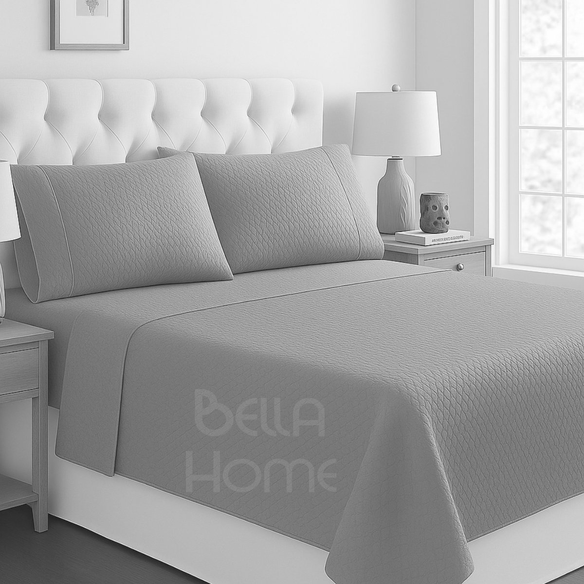 Juego De Sábanas Silky - Algodón Blanco - Image 13